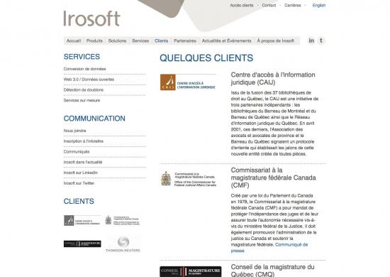 Irosoft screenshot Irosoft screenshot