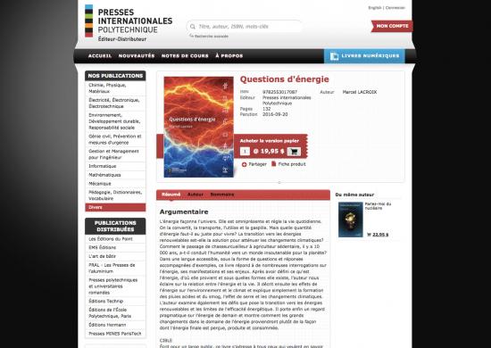 Screenshot Presses Internationales Polytechnique Screenshot Presses Internationales Polytechnique
