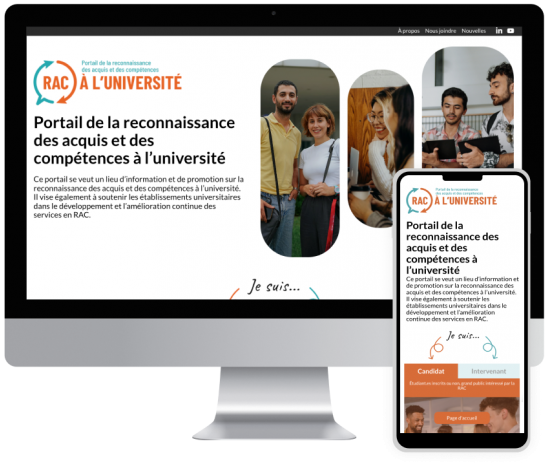 Développement du Portail de la Rac l'université Développement du Portail de la Rac l'université